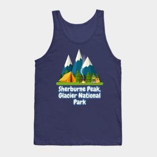 Sherburne Peak, Glacier National Park Tank Top